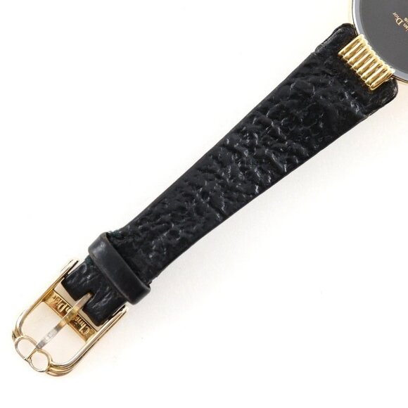 Dior Bakira Watches 46153-3 blackDial Plated Gold Quartz Analog display Women - Picture 7 of 8